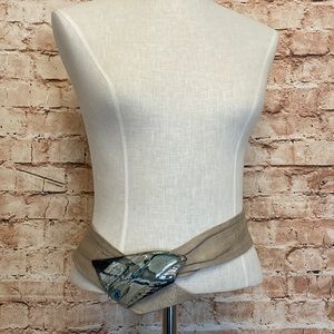 Vintage Nina Gelardi adjustable belt